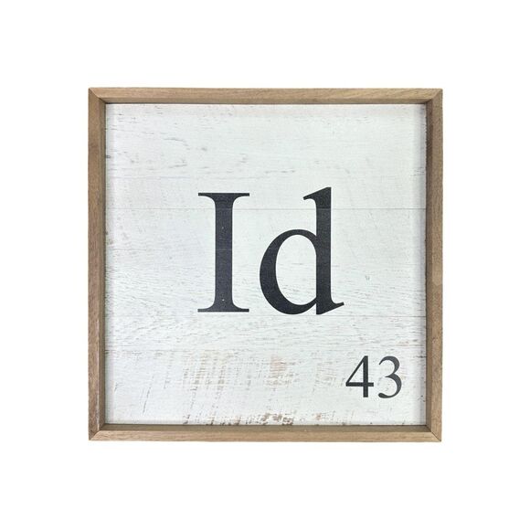 Kendrick Home Square Idaho Sign - 12.5” x 12.5” x 1.5” - Picture 1 of 3